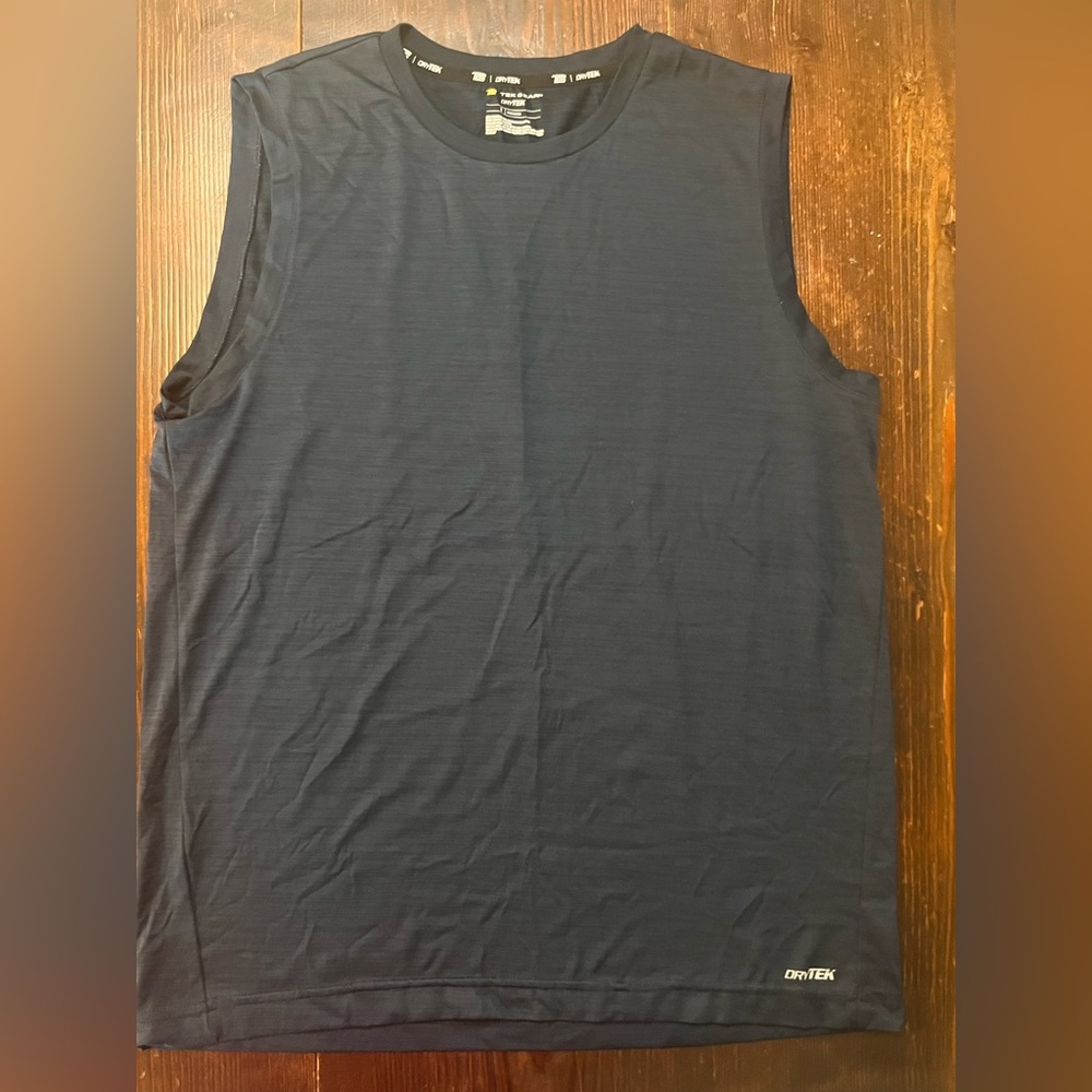 Tek Gear Men's Navy Sleeveless Tank Top